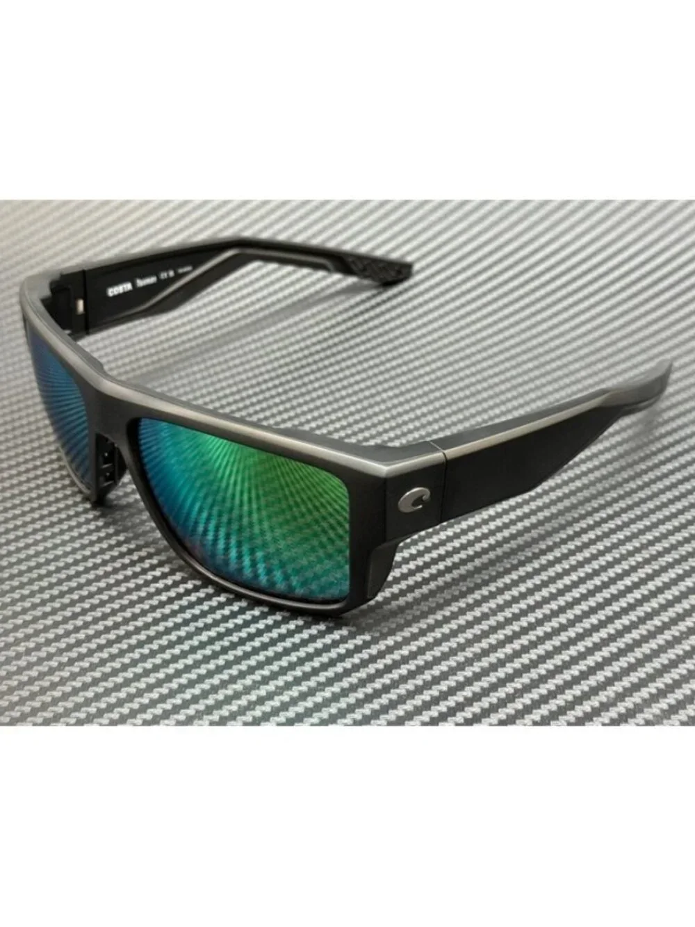 New Costa Del Mar Men Matte Black Sunglasses 59-16-127
